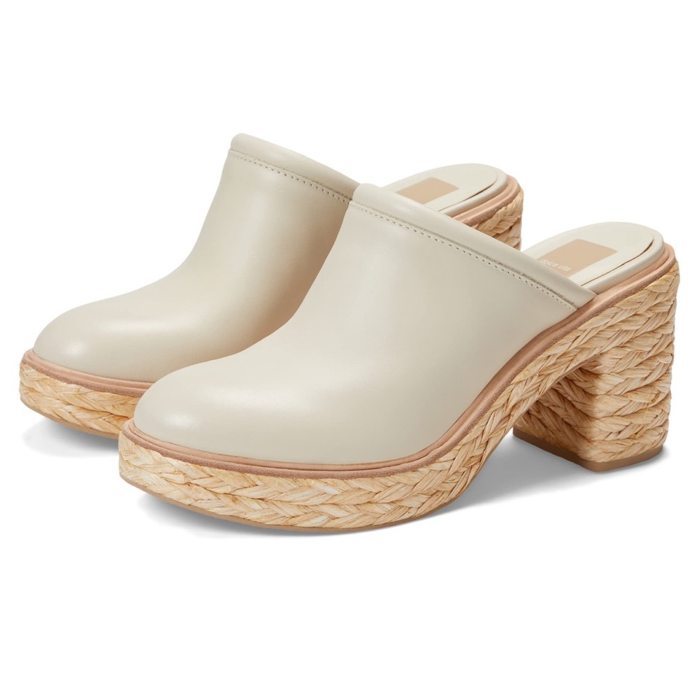 Dolce Vita Camden Raffia clog size 7.5